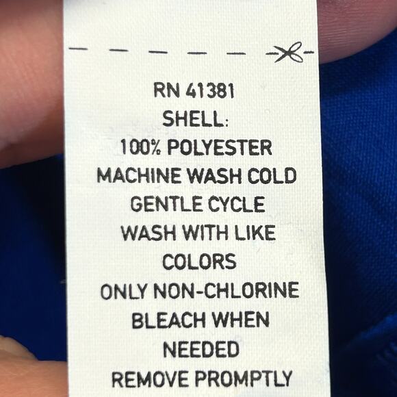 Ralph Lauren Polo Sport 1/4 Zip Pullover Men's 2XL Sapphire Blue Thermo Vent NEW - Picture 12 of 14